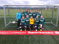 Die Mädchen-Fussballmannschaft Jg II erreicht das Bezirksfinale