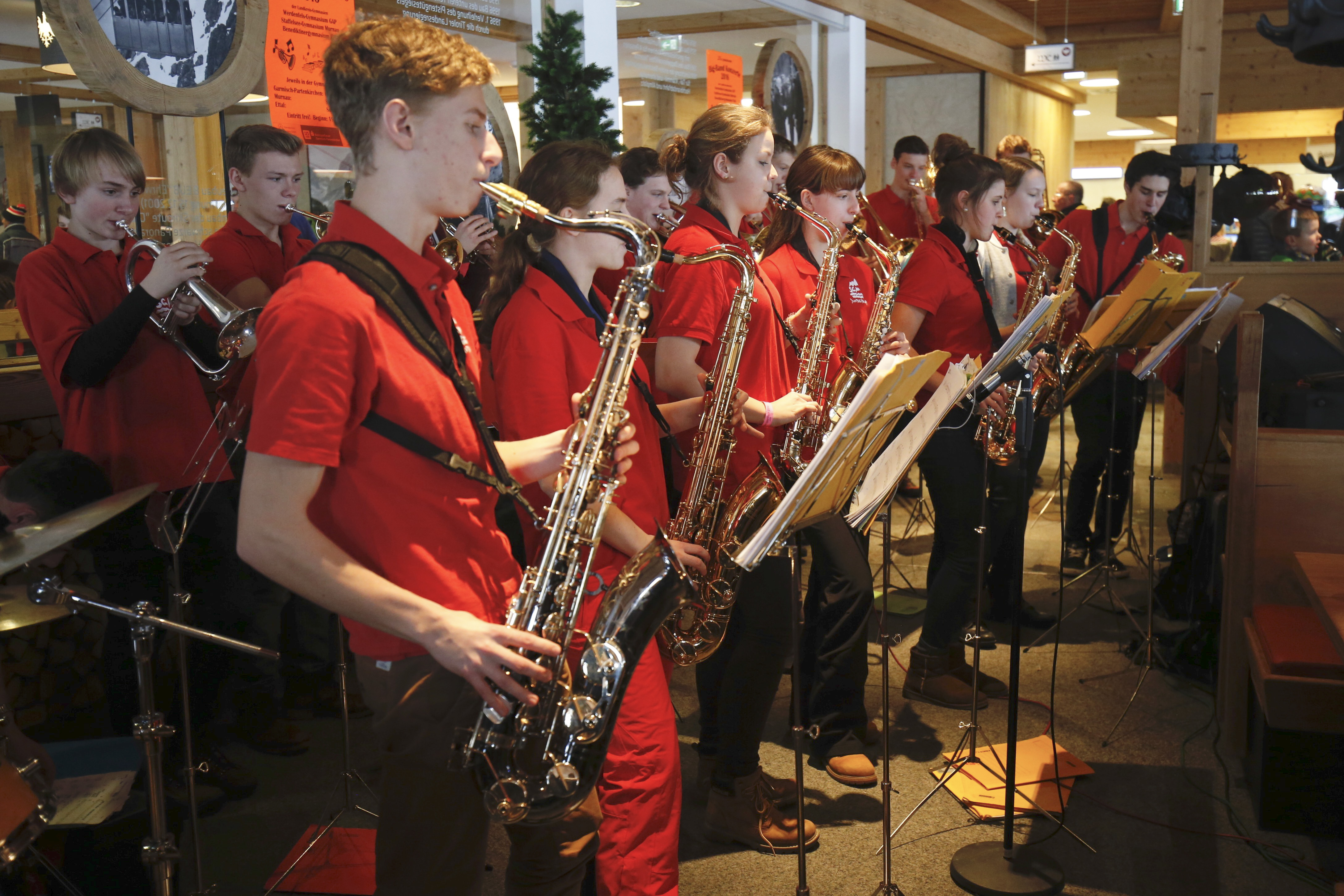 Die Big Band im Tiroler Haus (Foto von David Saß)